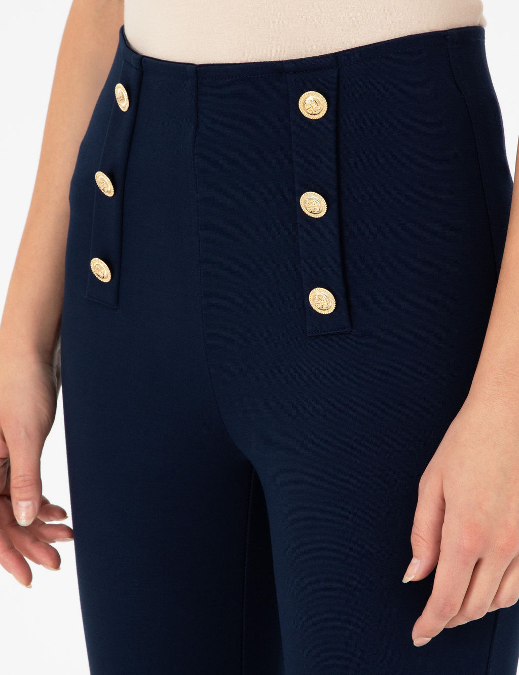 Lacivert Slim Fit Tayt