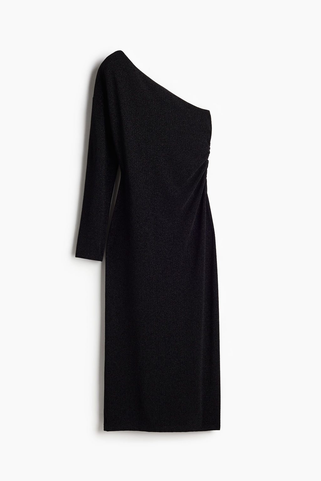 Glittery one-shoulder dress - H&m фото 8