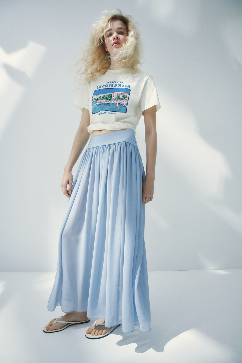 Camiseta estampada de algod?n - H&m фото 5