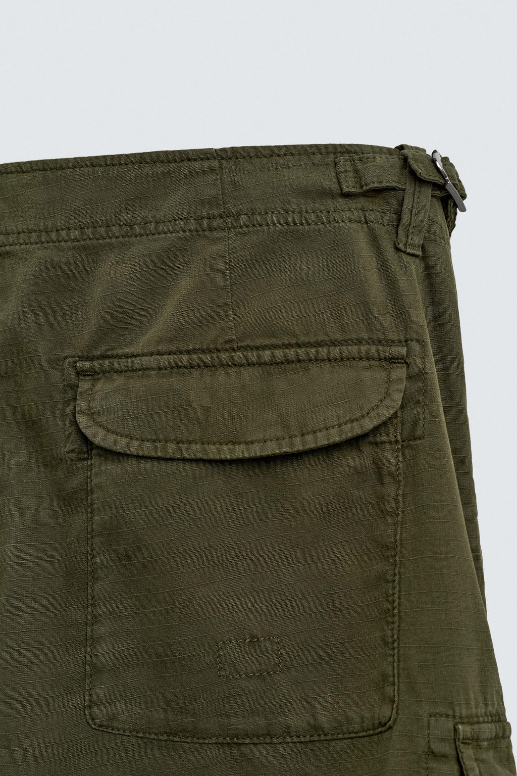 BERMUDA CARGO RELAXED FIT / Khaki - Zara фото 10