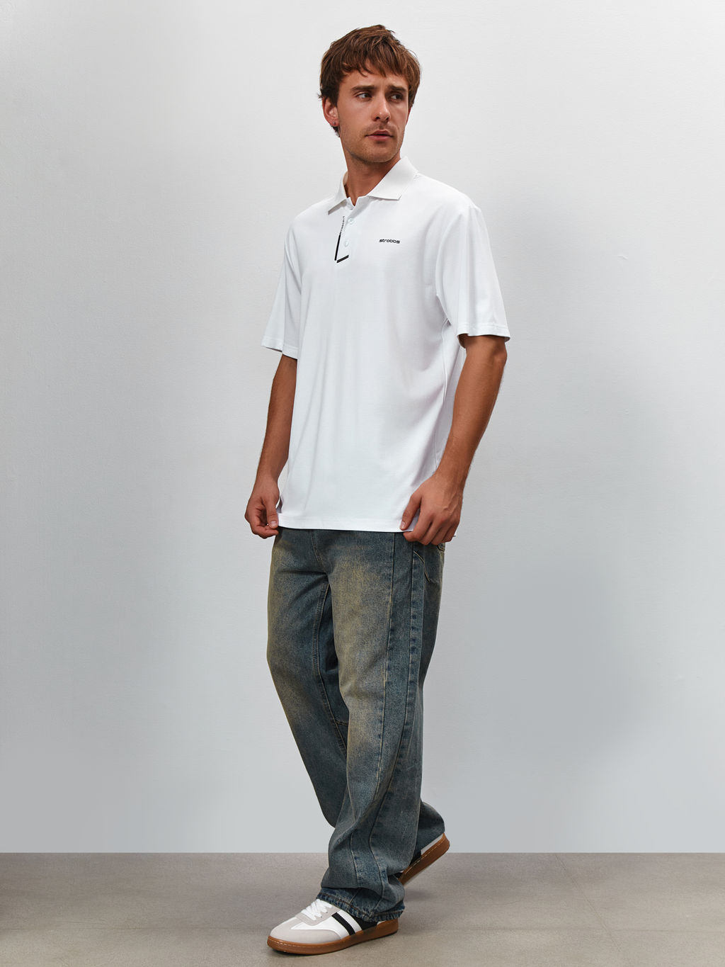 E2371-6 Футболка поло мужская - Strobbs фото 4