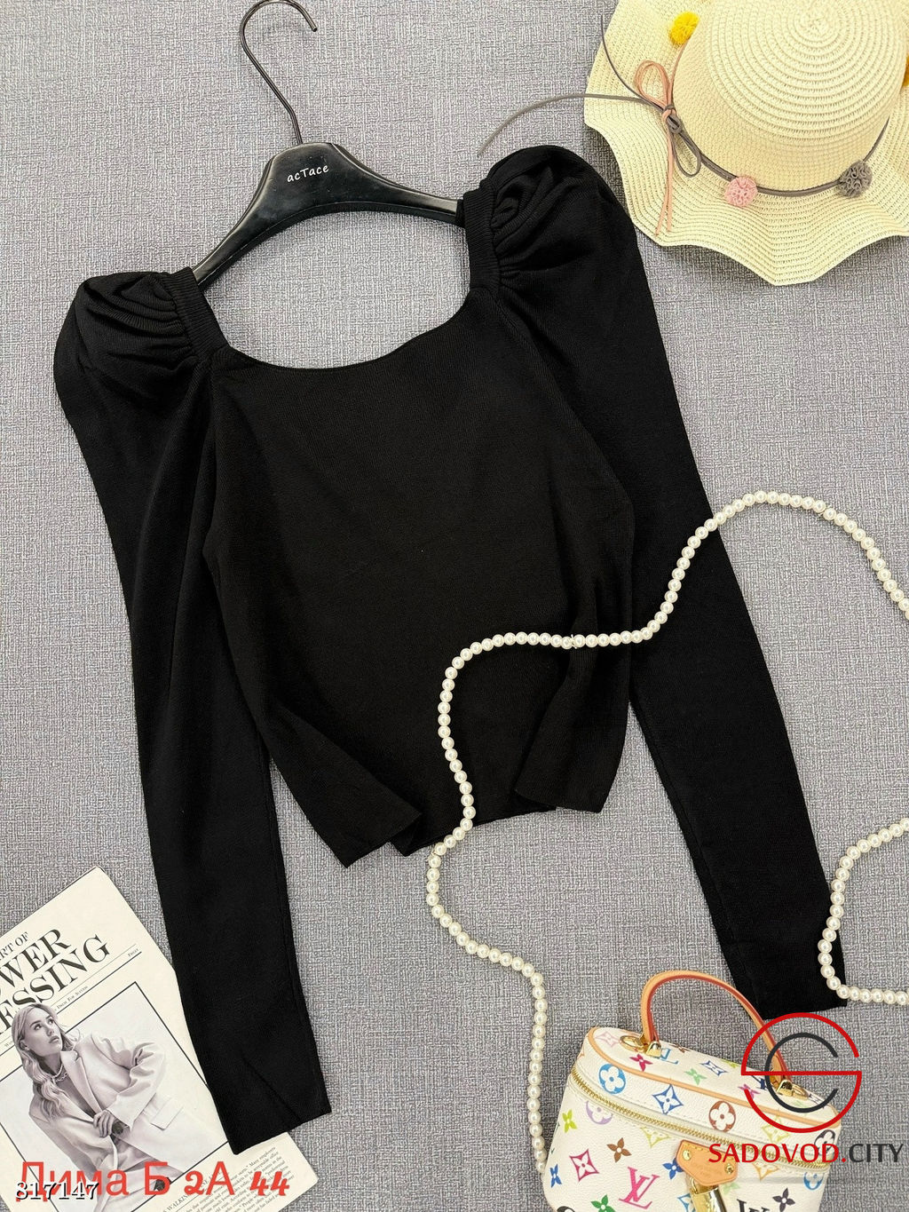 Кофта женская оверсайз - Bruno фото 4