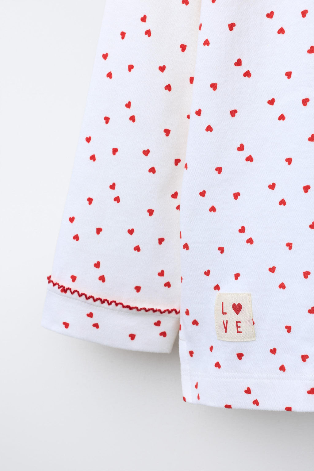 AGES 6-14 / HEART PRINT PYJAMAS - Zara фото 15