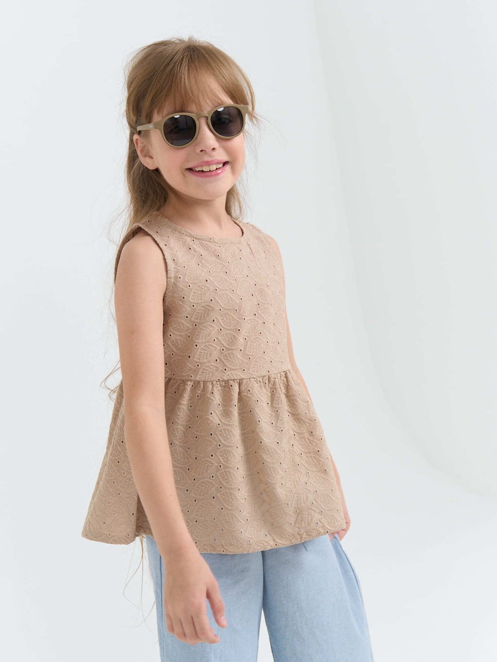 Очки солнцезащитные Какао - Bungly фото 9