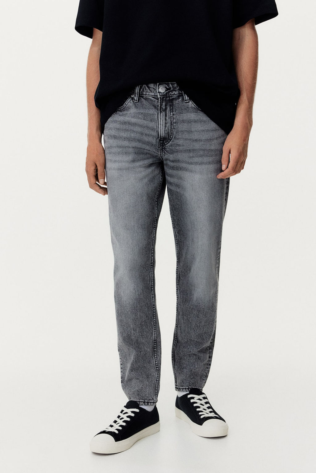 Regular Tapered Jeans - H&m фото 3