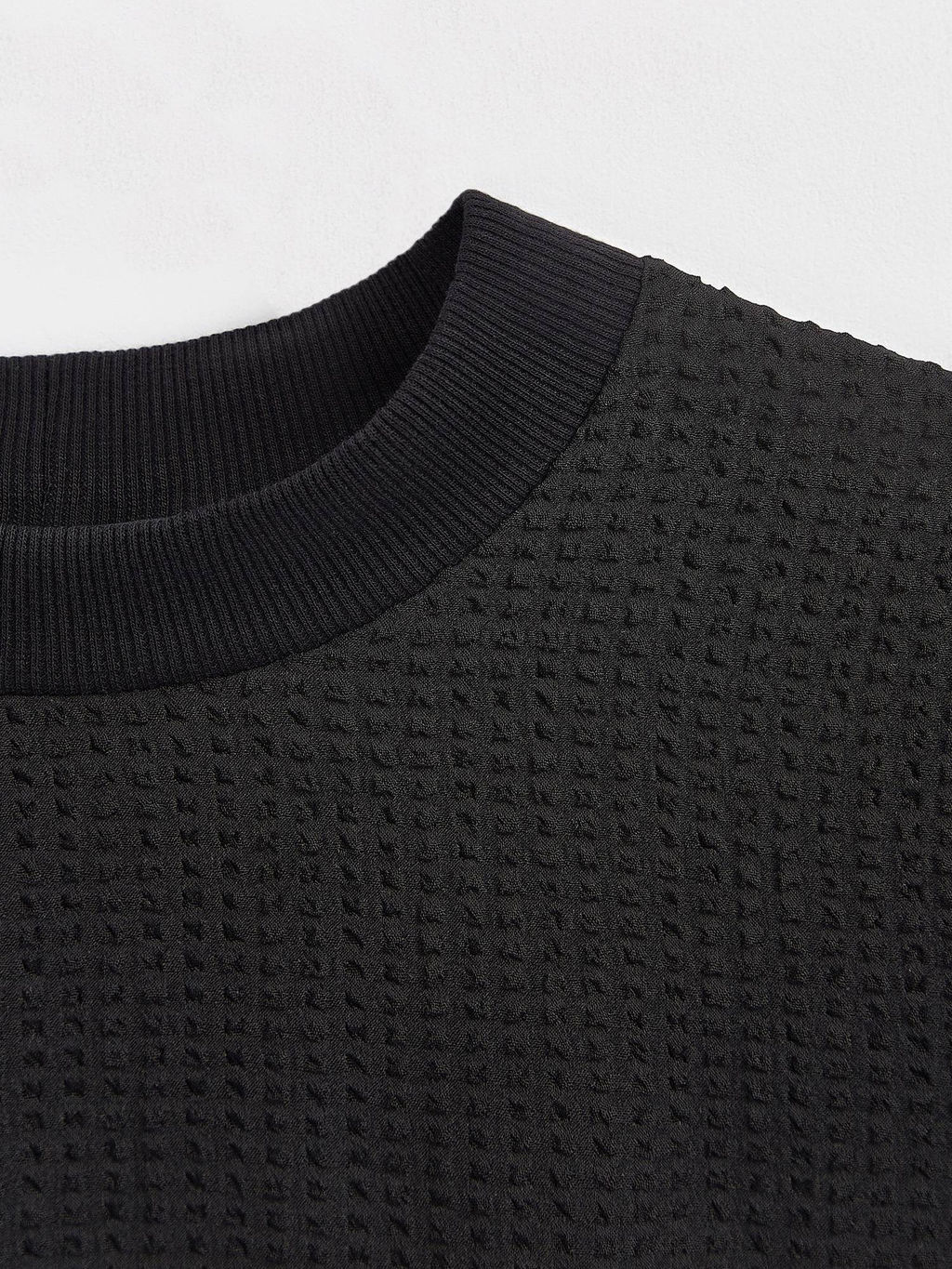 CONTE LBL 1607 Фактурная блузка свободного кроя black black