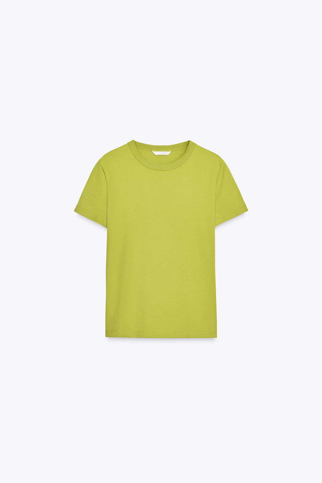 SHORT SLEEVE INTERLOCK T-SHIRT - Zara фото 6