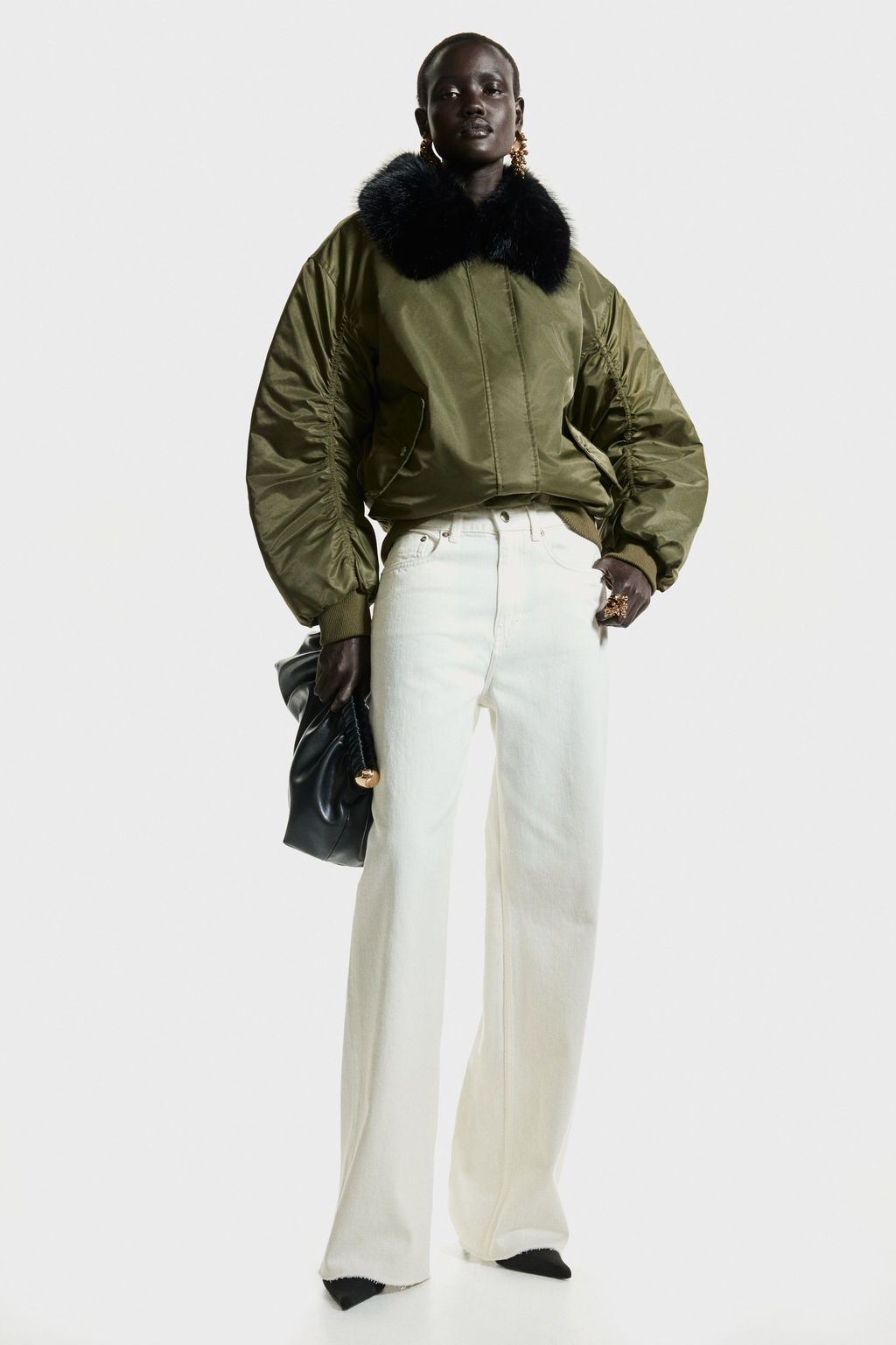 Wide High Jeans - H&m фото 6