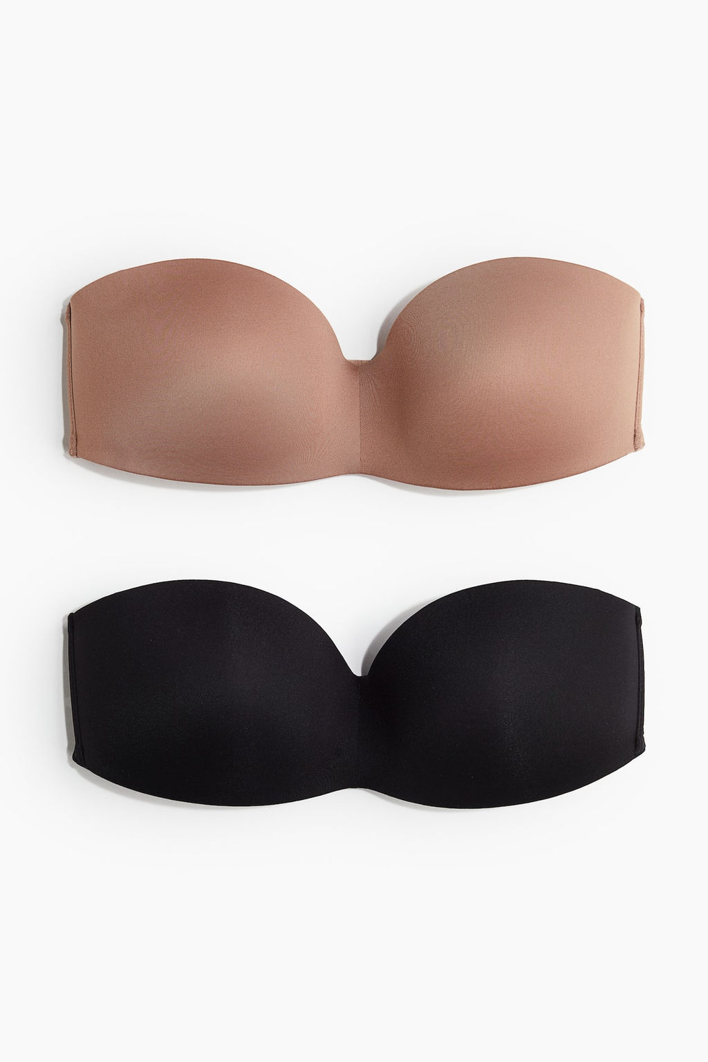 Pack de 2 sujetadores bandeau de microfibra - H&m фото 4