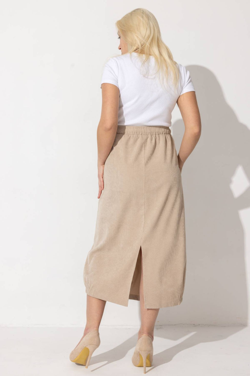 Юбка женская 171/01/Бежевый - Rise фото 2