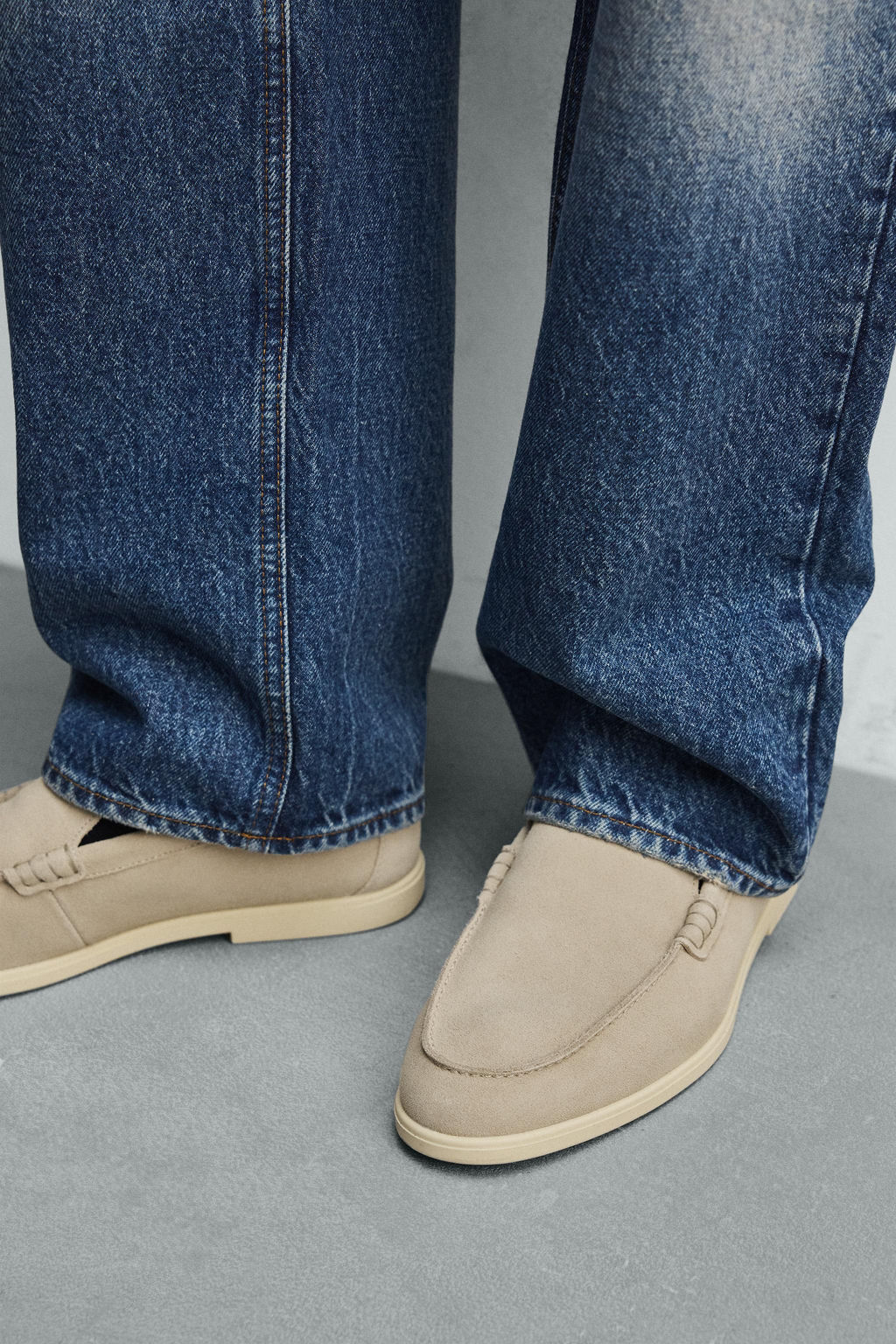 CASUAL LEATHER LOAFERS - Zara фото 10