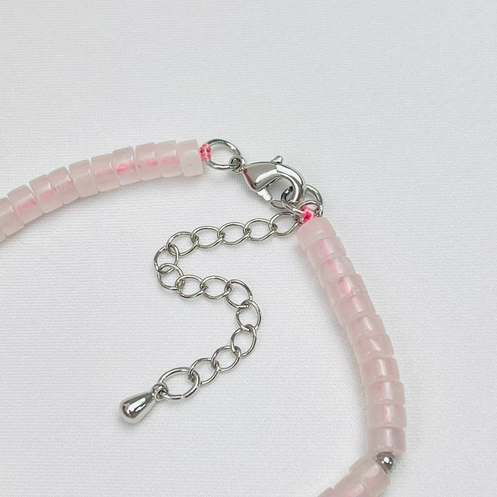 Браслет из Розового кварца - Радуга самоцветов фото 4