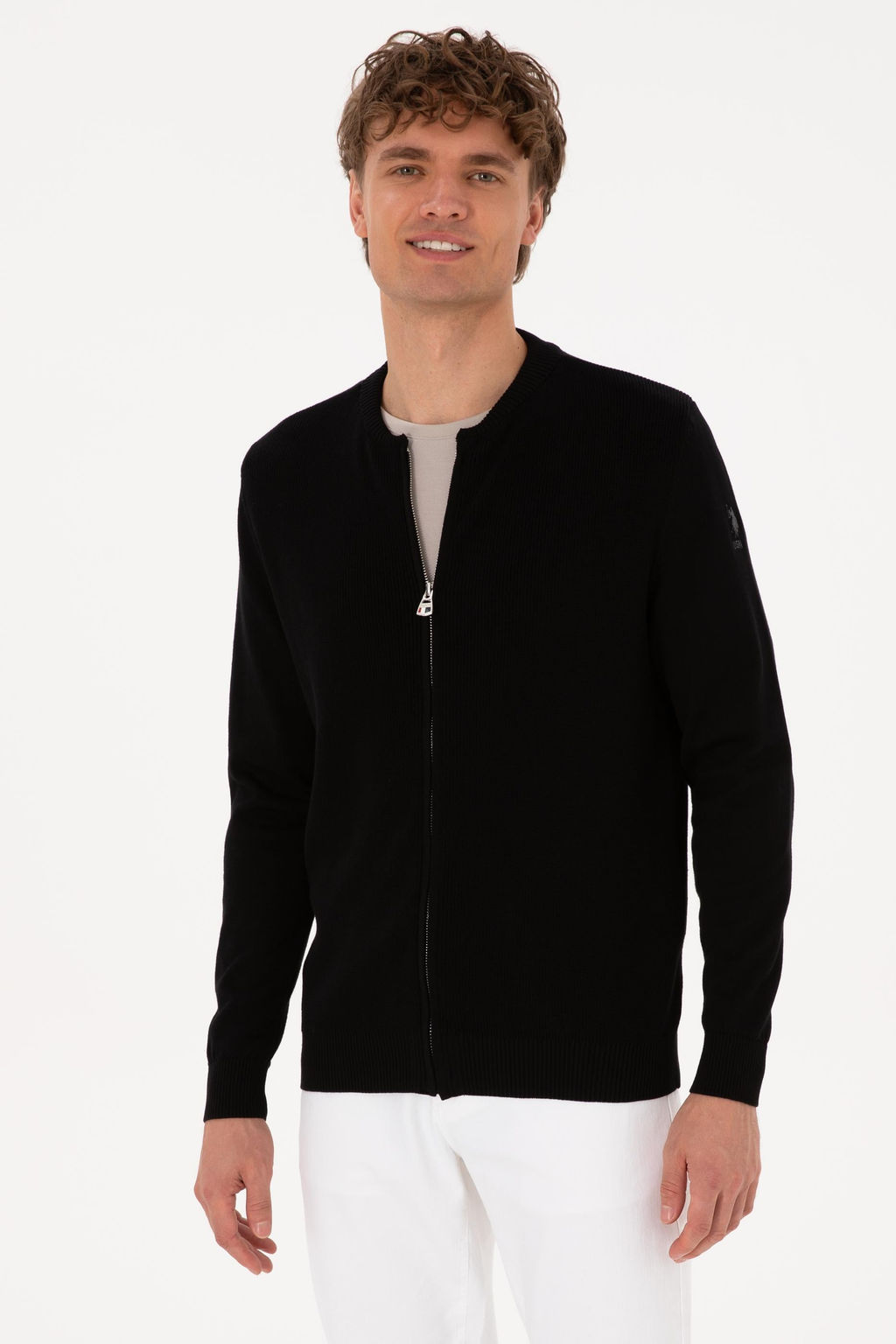 Erkek Siyah Basic Triko H_rka - U.s. polo assn фото 10