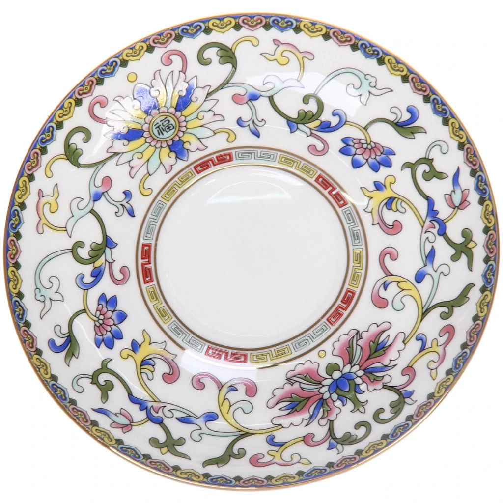 Чайная пара "Royal classic" (кружка 200мл+блюдце) Китайский узор, в подарочной коробке