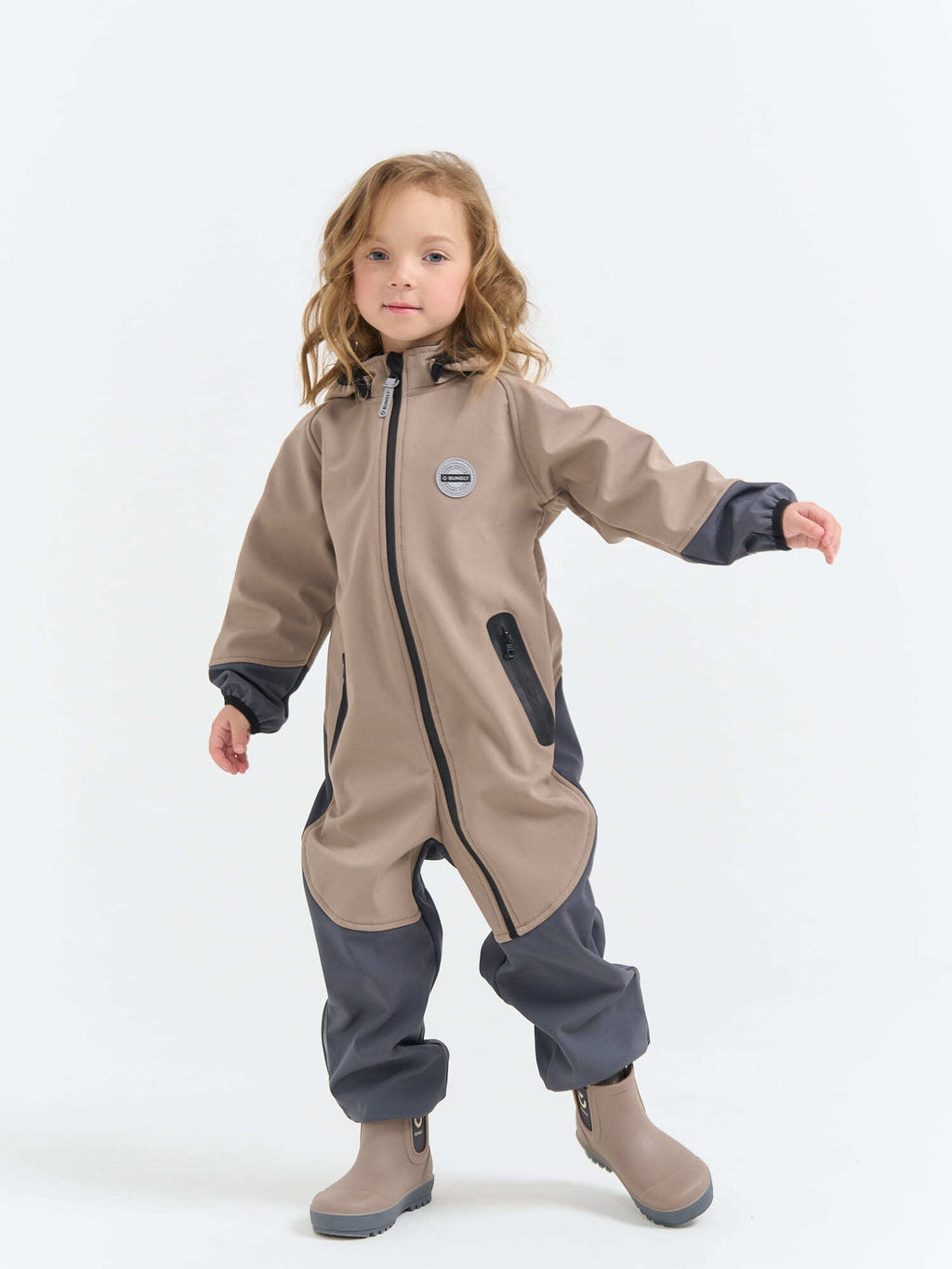 Комбинезон Softshell демисезонный Кокос - Bungly фото 11