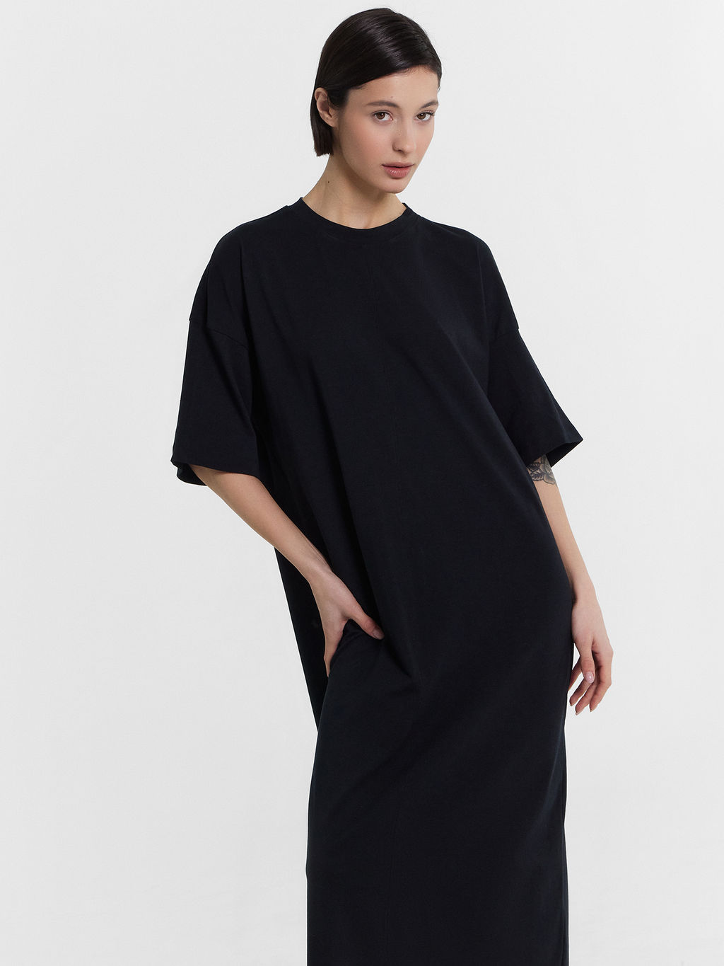 Платье женское черное