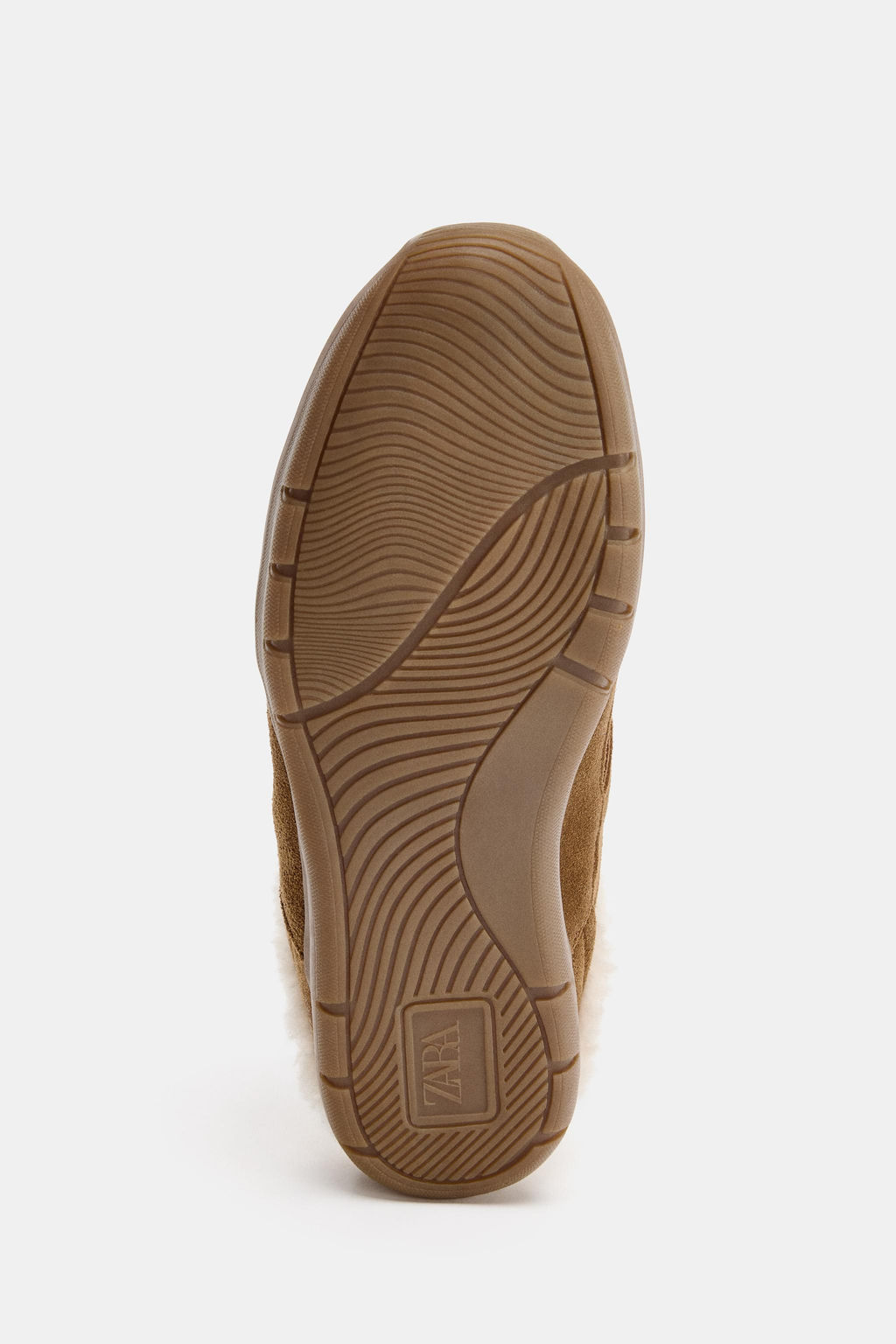 SLINGBACK TRAINERS WITH FAUX FUR - Zara фото 6