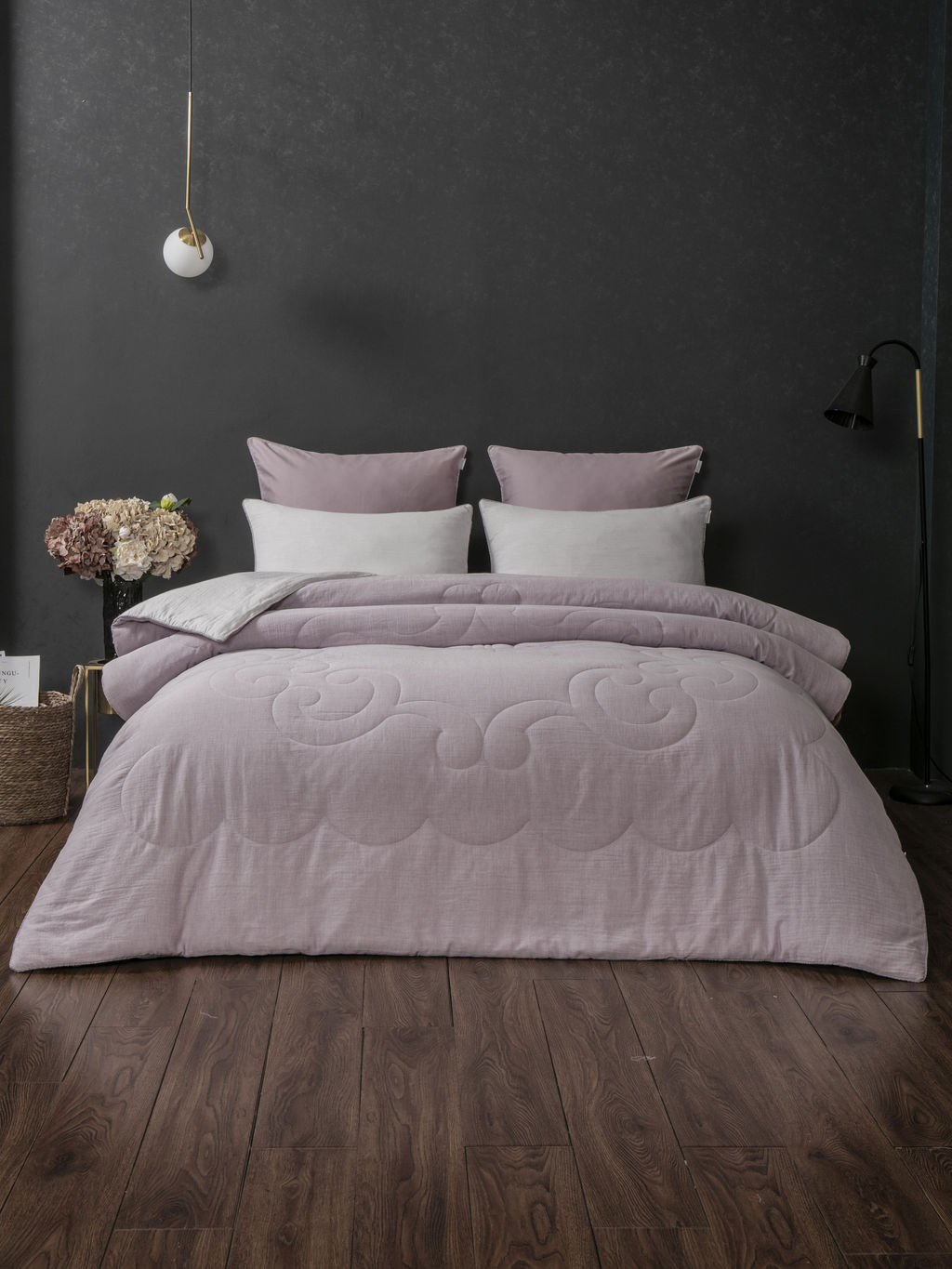 Комплект с одеялом Османтус (лаванда перламутр) MOROCCO - Kazanov.a. фото 2