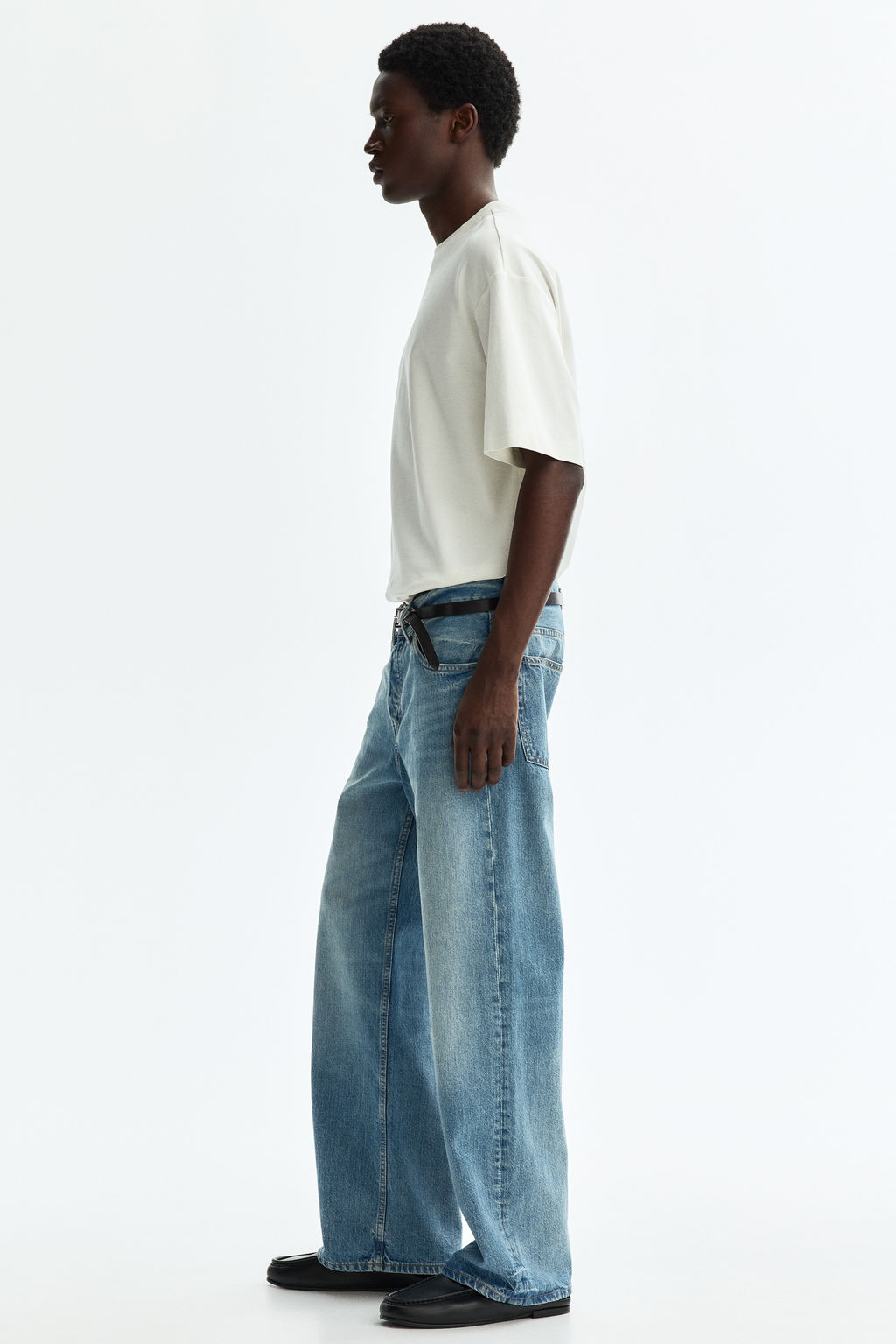 Loose Straight Jeans - H&m фото 12