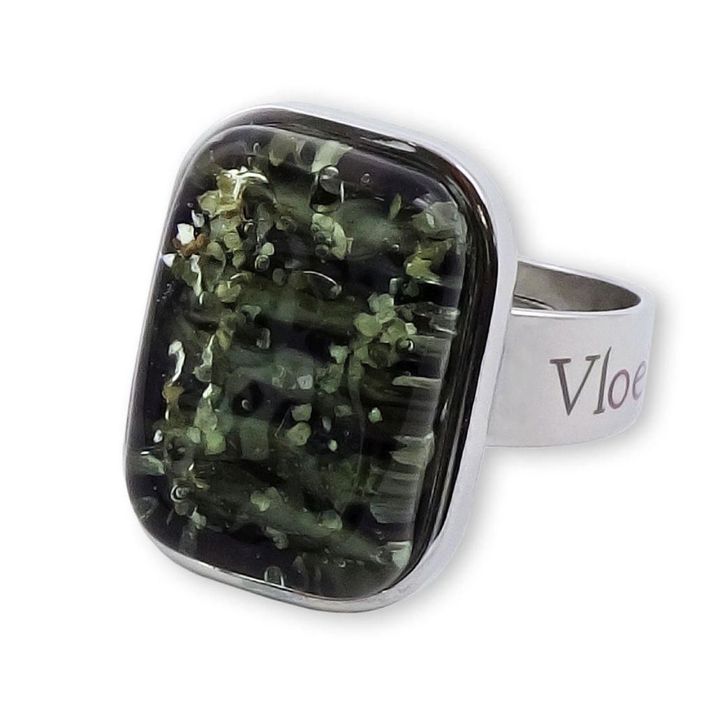 Кольцо из муранского стекла DRYADE KO4581