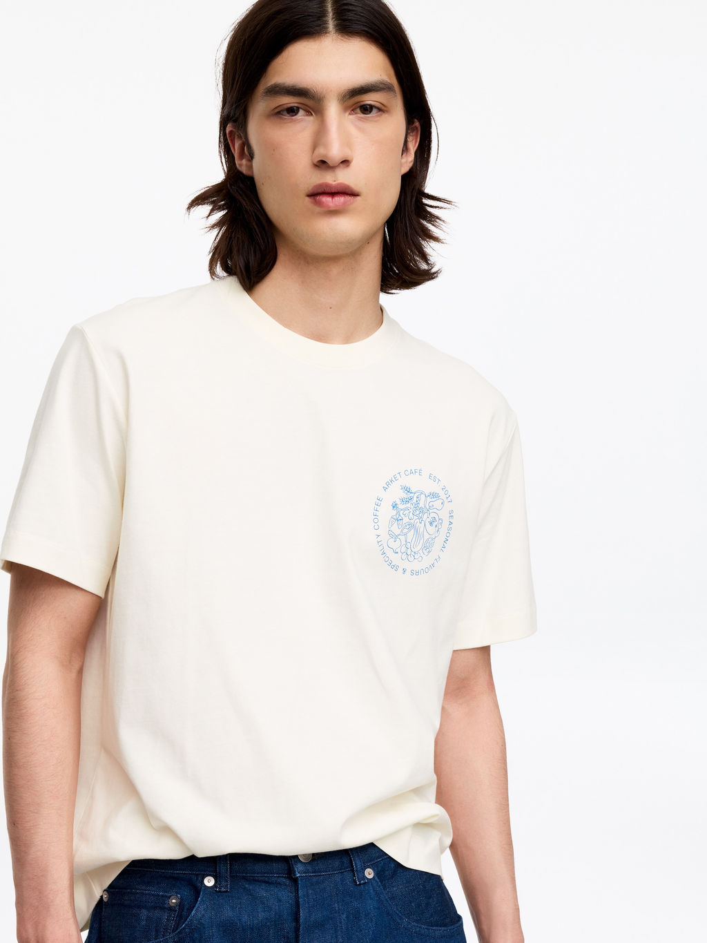 Camiseta con estampado ARKET CAF? - H&m фото 6