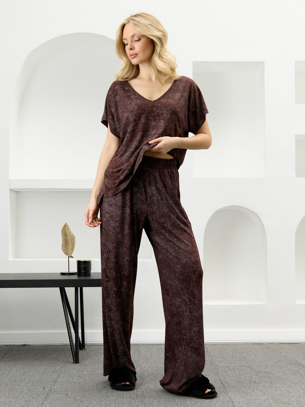 Костюм Миэла-2 из вискозы с эффектом варенка VIOTEX - Виотекс фото 28