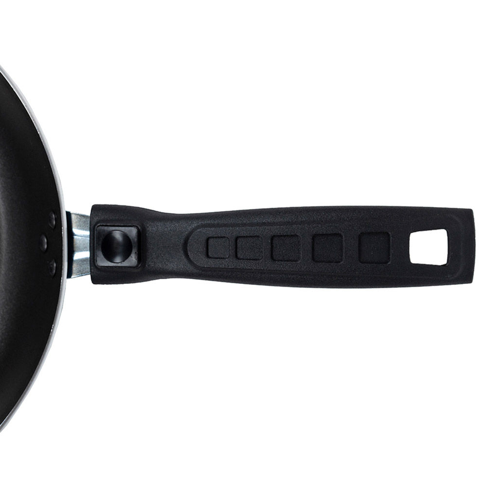 Azure Сковорода с антипригарным покрытием д26см Сатин, h4,5см, s2мм, съемная бакелитовая ручка, синий (Россия) - Домашняя мода фото 7