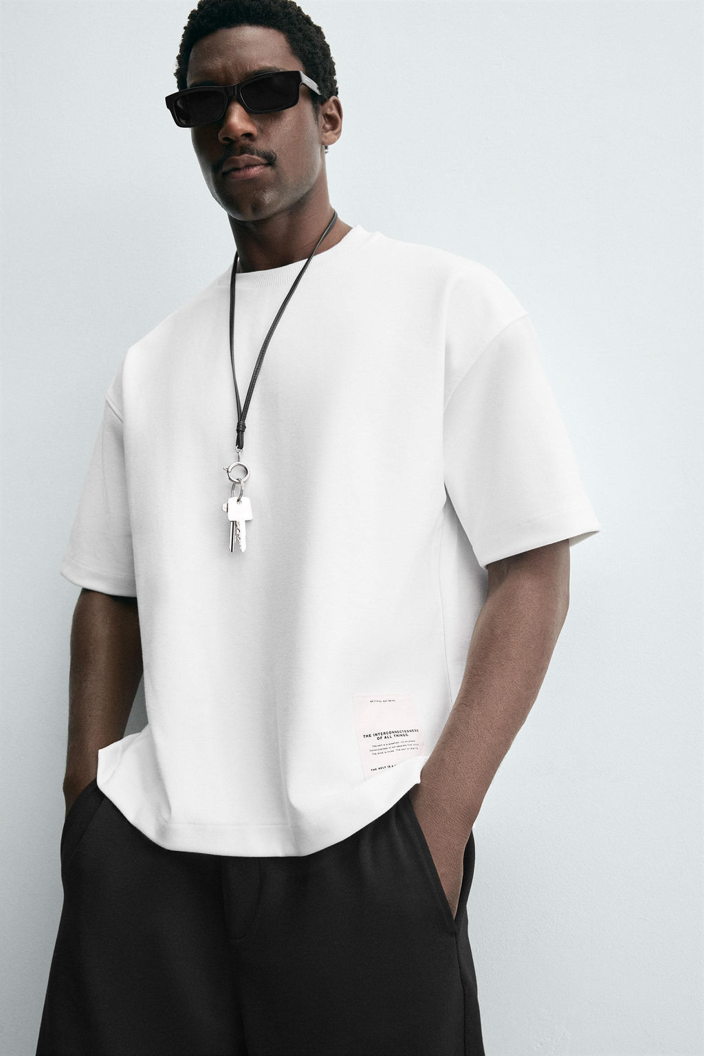 INTERLOCK LABEL SWEATSHIRT - Zara фото 5