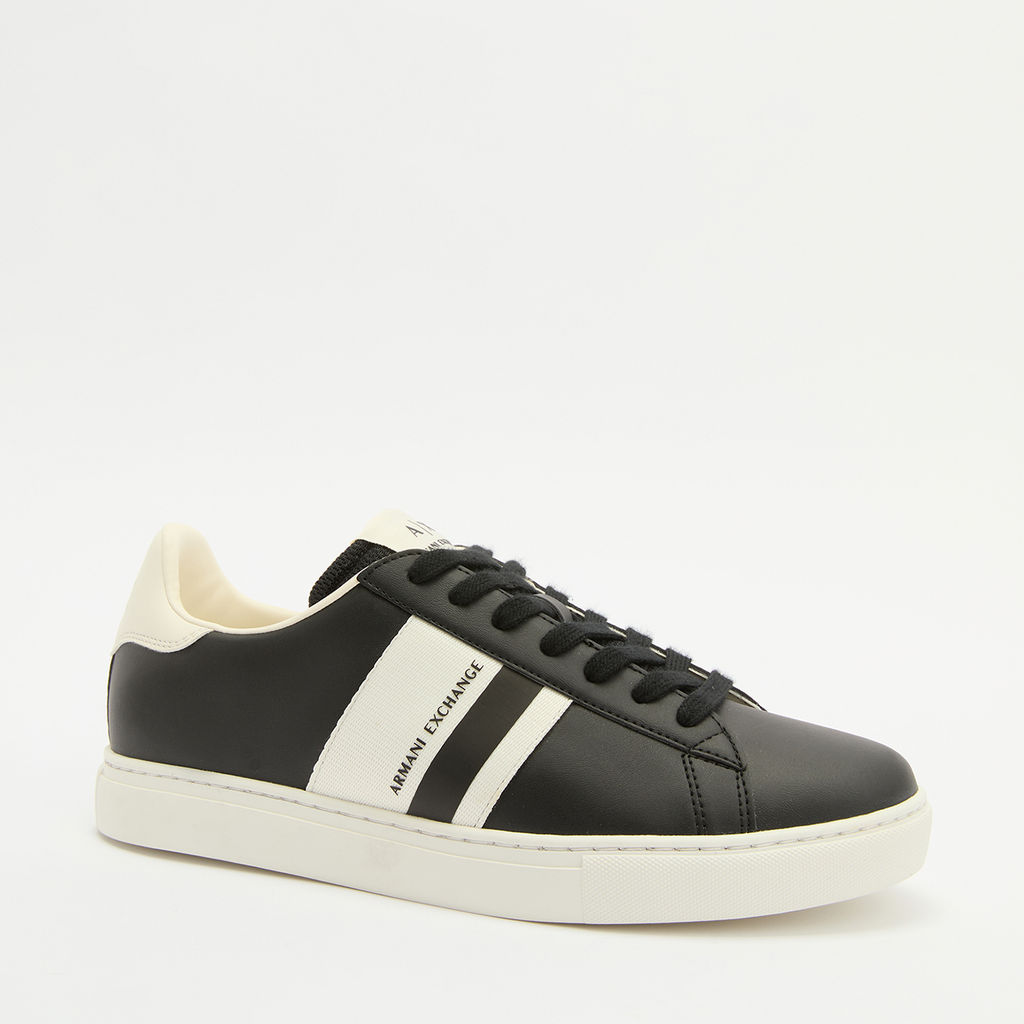 Мужские кеды ARMANI EXCHANGE PARIS Артикул 3733041, черный