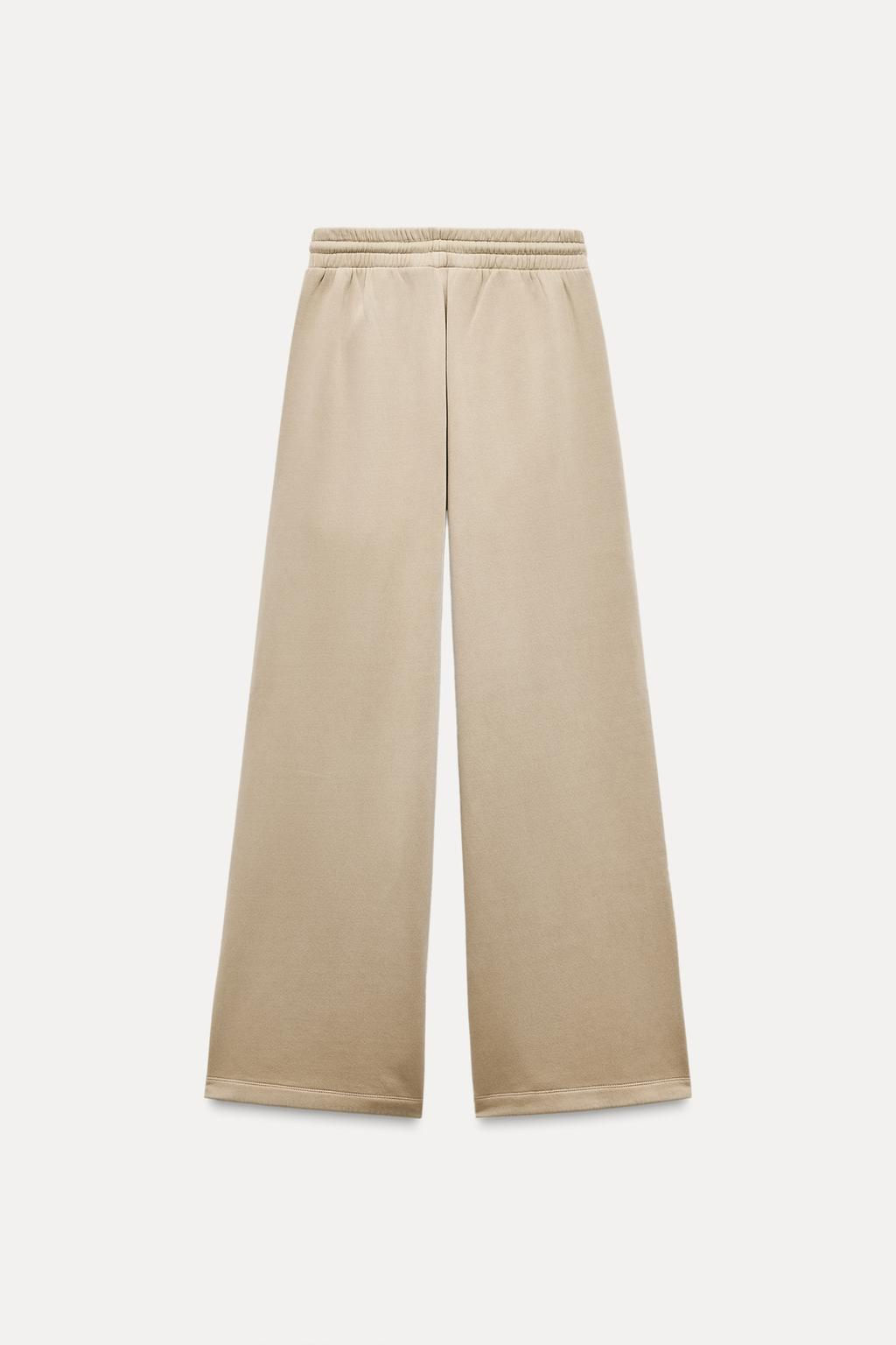 FADED WIDE-LEG TROUSERS - Zara фото 35