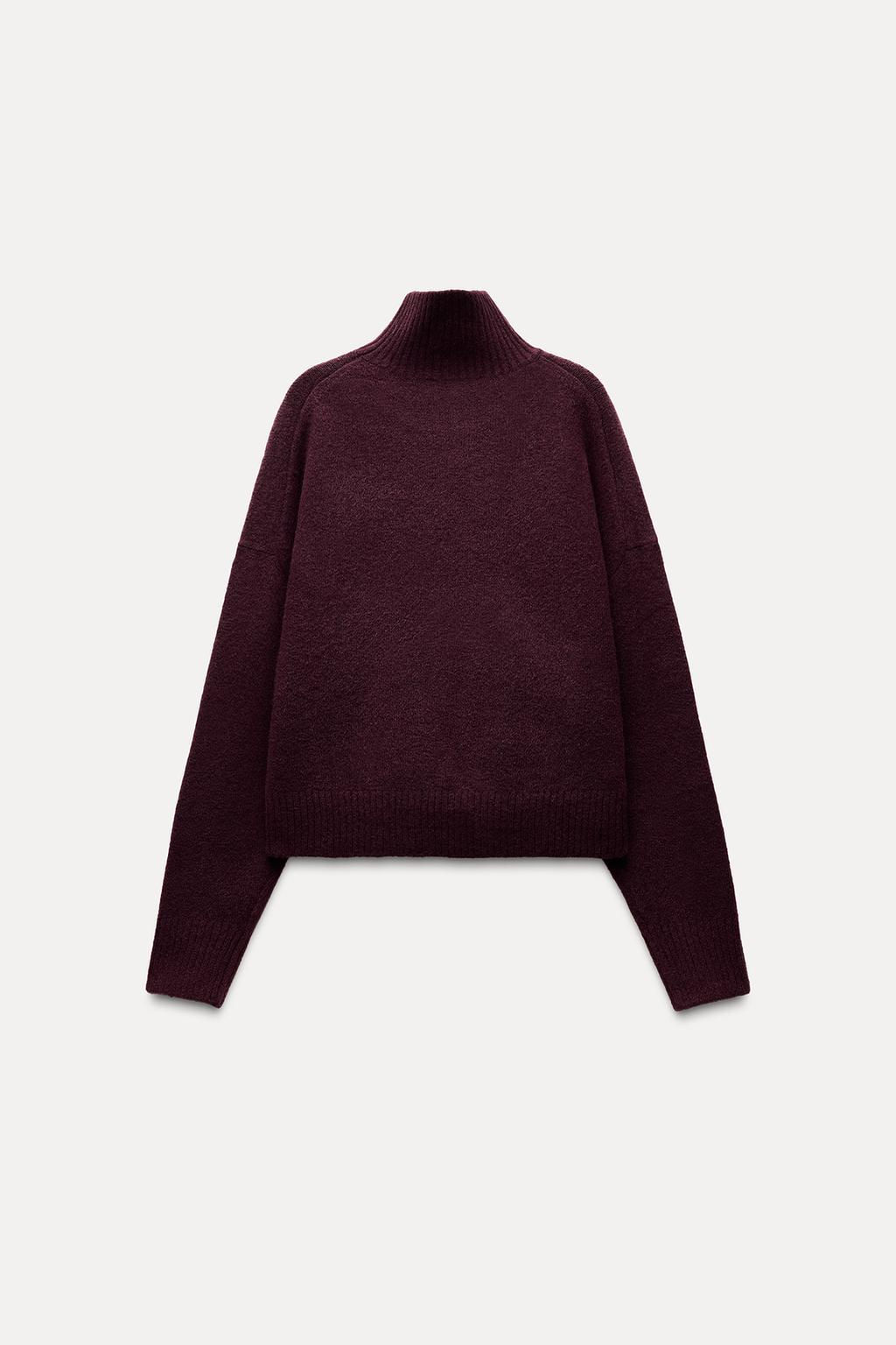 BASIC SOFT KNIT SWEATER - Zara фото 9