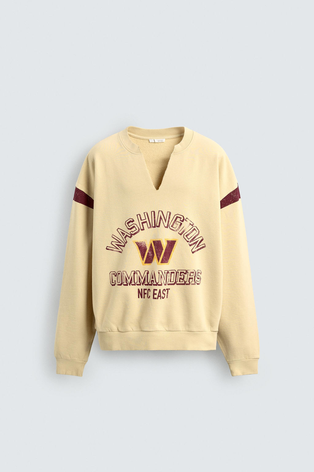 NFL WASHINGTON COMMANDERS OPEN NECK SWEATSHIRT - Zara фото 8