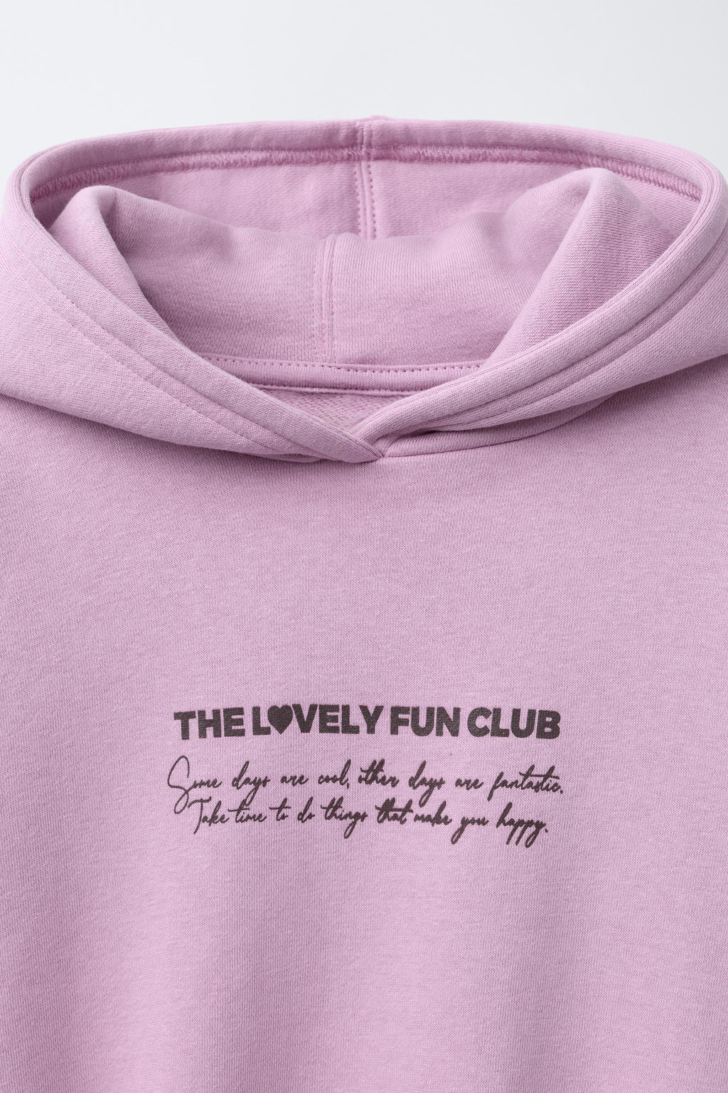 JOGGING HOODIE WITH TEXT - Zara фото 3