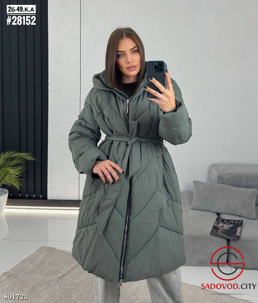 Куртка женская зимняя длинная - Bruno фото 3