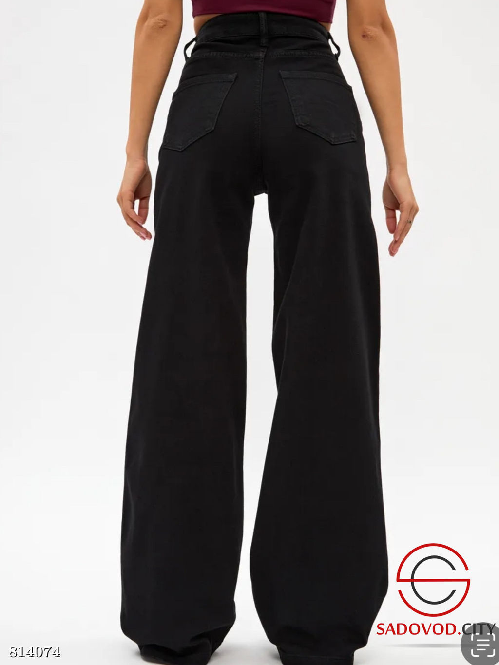 Джинсы широкие клёш женские - Bruno фото 2