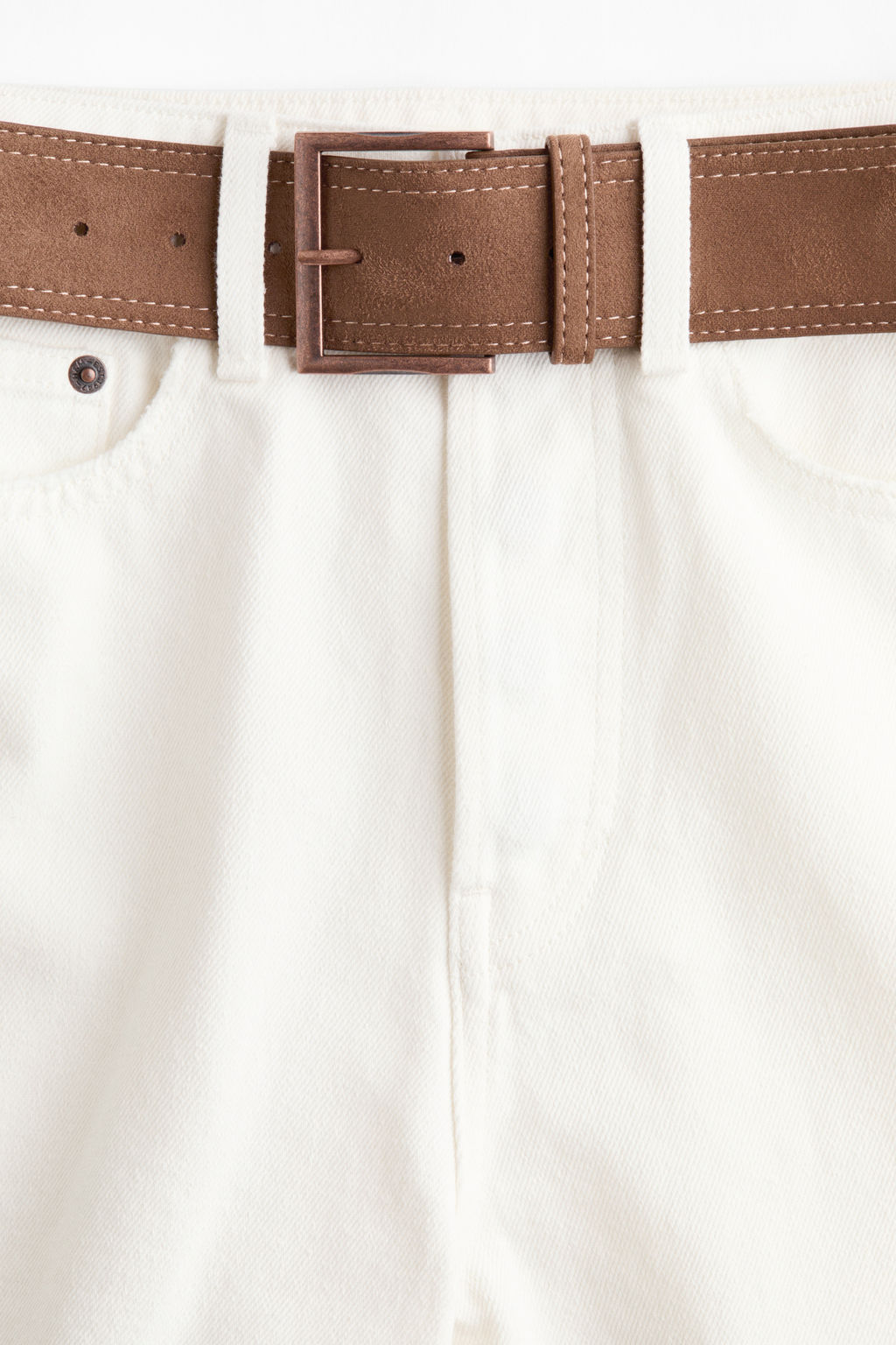 Bermudas denim con cintur?n - H&m фото 9