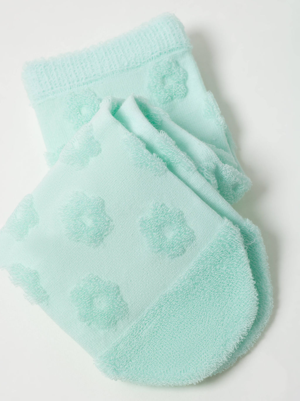 Цена за 2 пары. Носки Теплые CONTE COMFORT Махровые носки из хлопка с объемными рисунками бледно-бирюзовый - Conte elegant фото 7