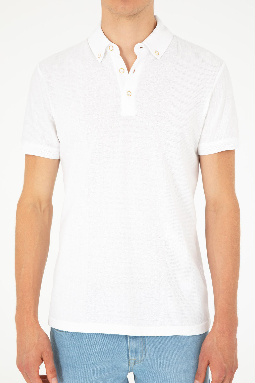 Мужская белая футболка Неожиданная скидка в корзине - U.s. polo assn фото 6