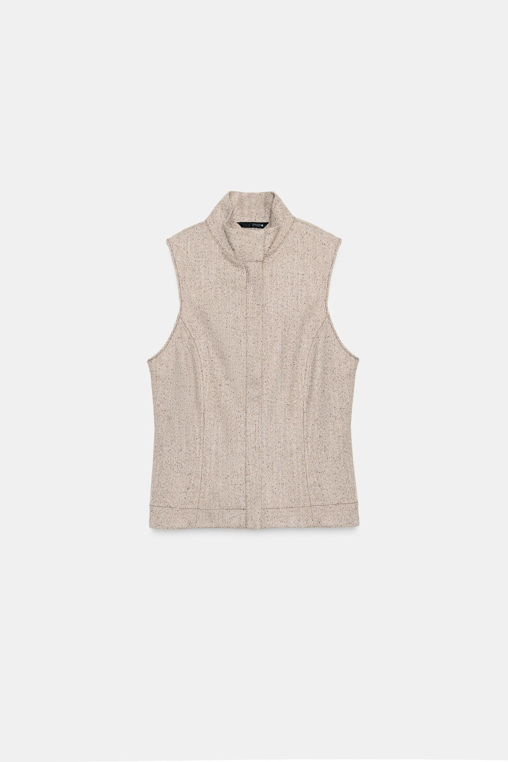SLEEVELESS HIGH NECK TOP - Zara фото 5