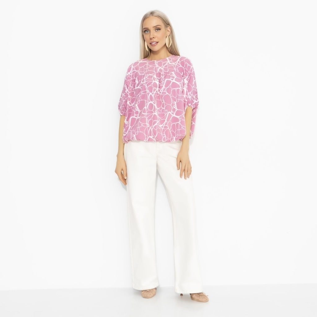 Блуза с дизайнерскими рукавами, Мой лучший выбор (фантазия) - Charutti фото 4