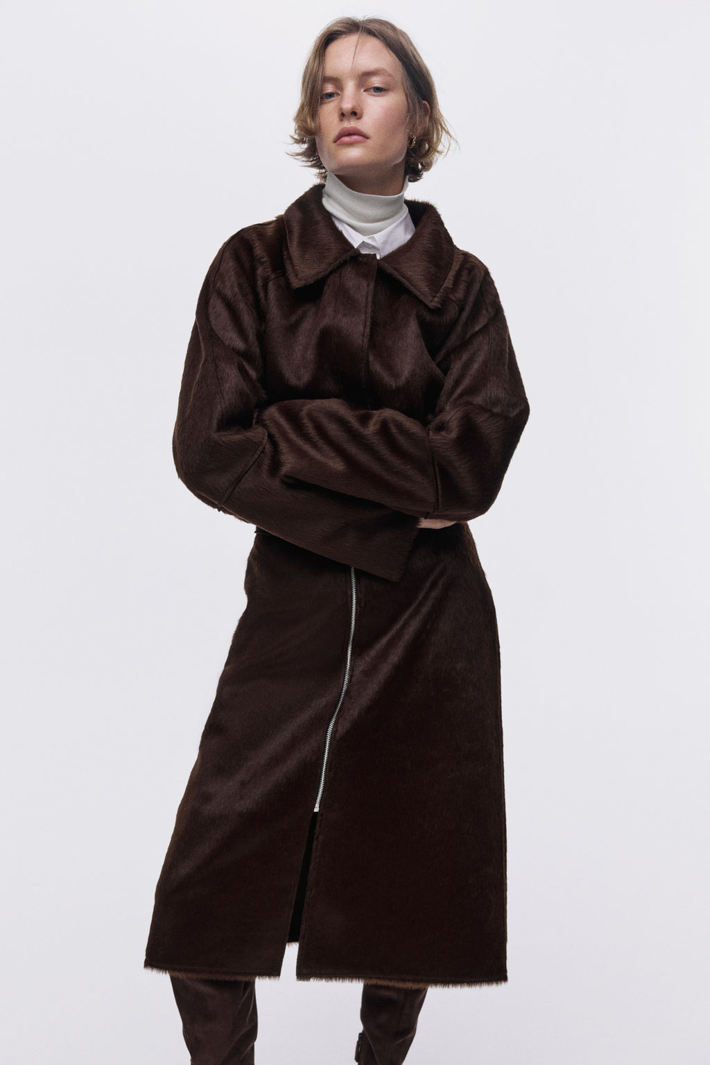 Falda con cremallera frontal - H&m фото 6