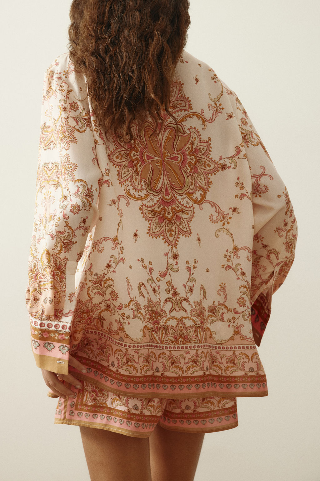 Camisa estampada en lyocell - H&m фото 5