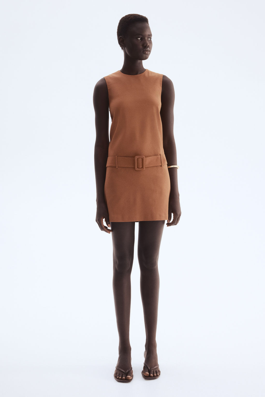 Belted mini dress - H&m фото 2
