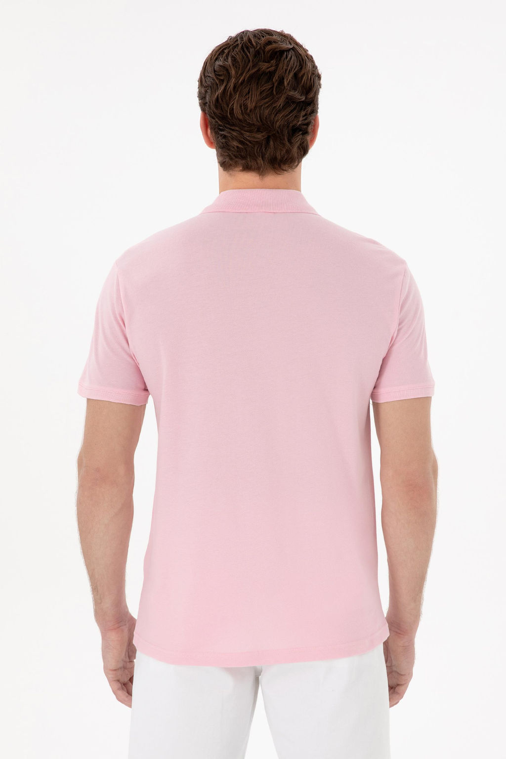Erkek Slim Fit Polo Yaka A__k Pembe Basic Ti__rt Sepette S_rpriz _ndirim - U.s. polo assn фото 5