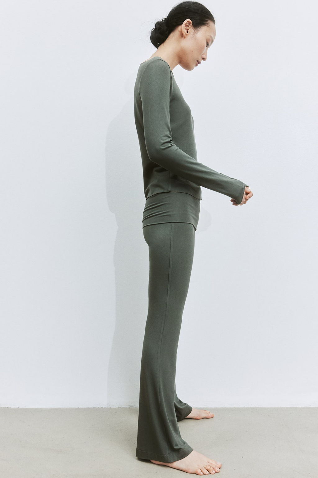 Camiseta con escote barco - H&m фото 4