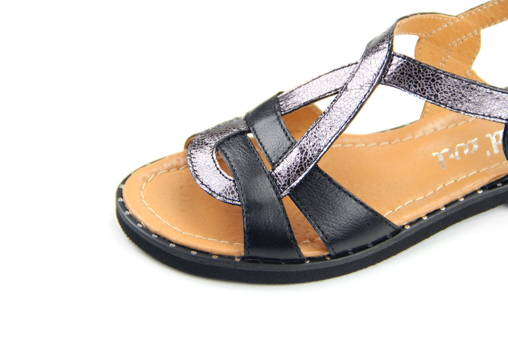 Босоножки 1030.110bl.nikel/black