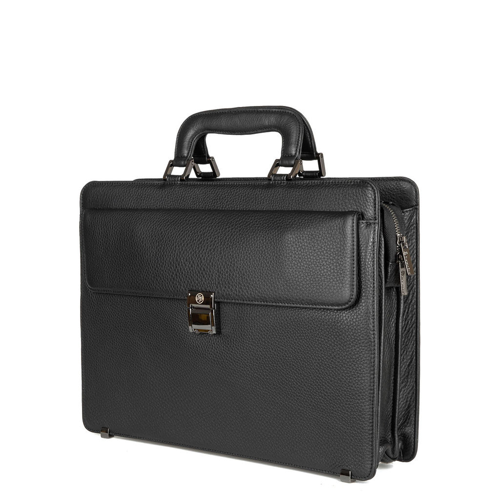 Мужская кожаная сумка Деловая - Barcelo biagi фото 2