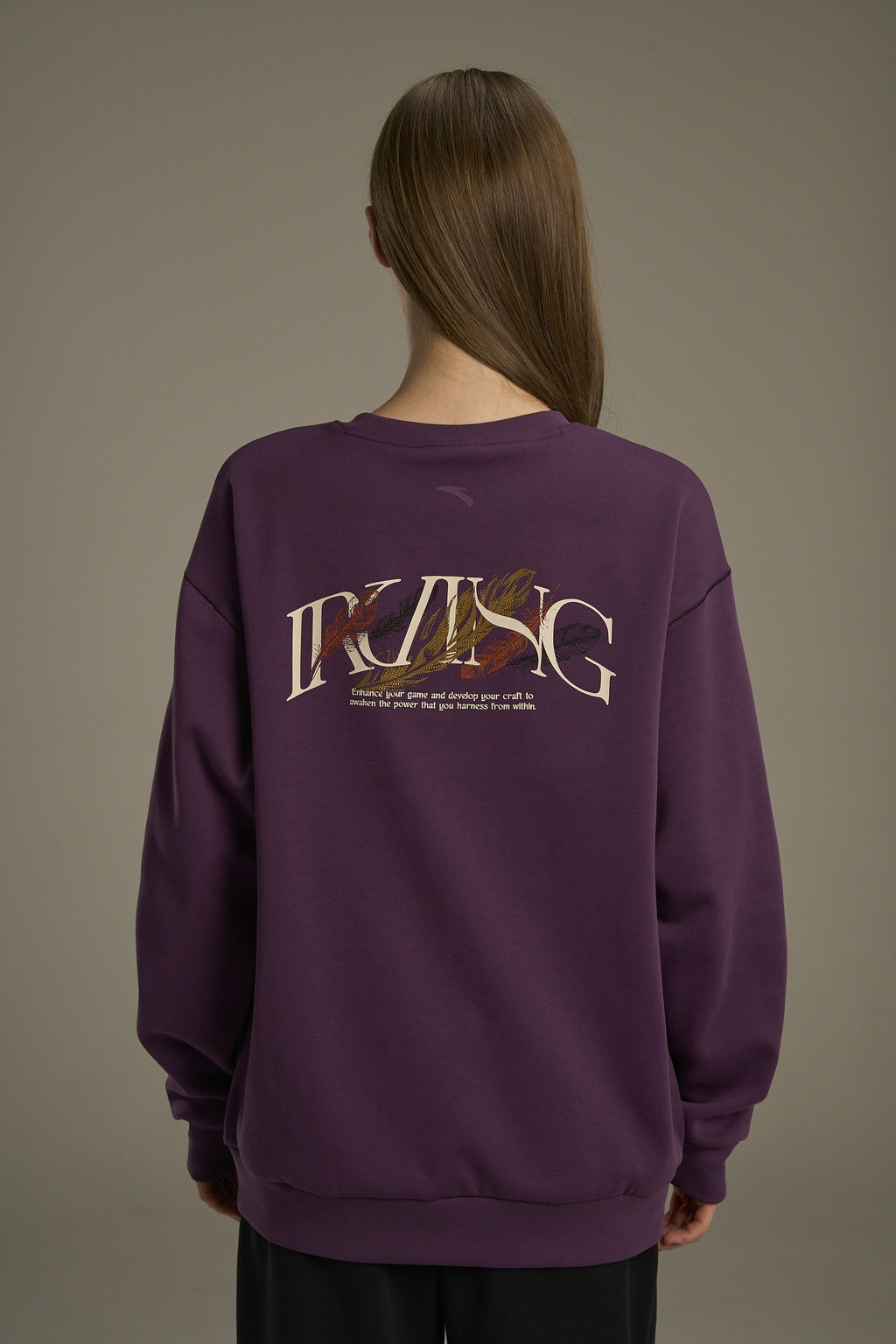 Свитшот утепленный Фиолетовый