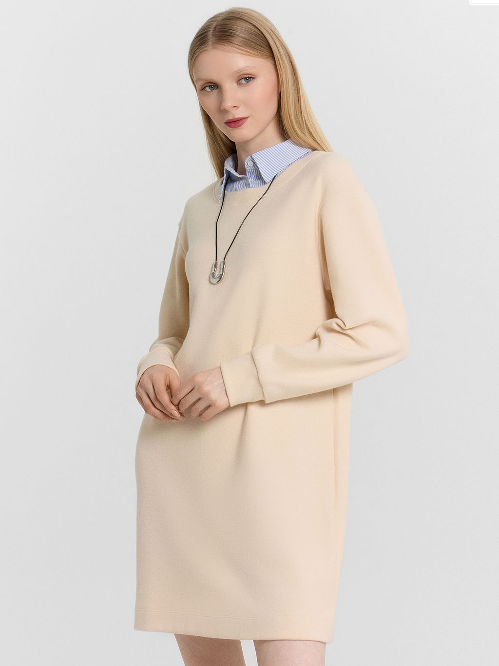 Платье женское бежевое - Mark formelle фото 5
