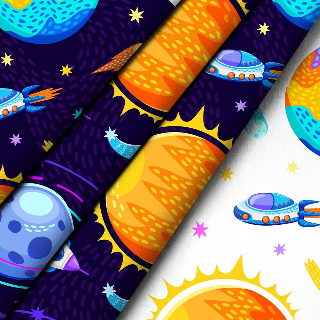 КПБ КиндерСон Поплин 16851-1/16851-2 Галактика - Тейковский хлопчато-бумажный комбинат фото 3